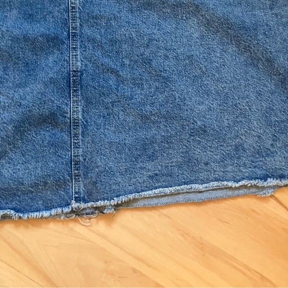 Free People Come As You Are Denim Maxi Skirt - Picture 7 of 10